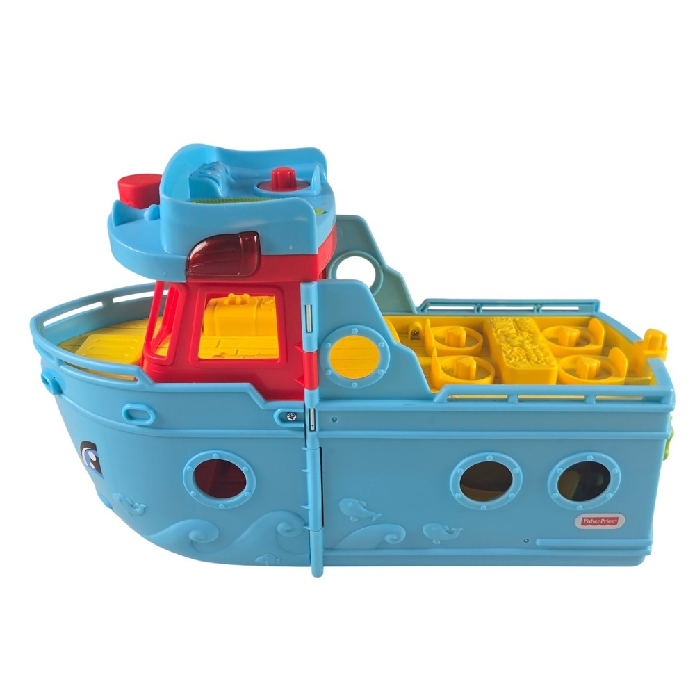 Fisher-Price Little People Friendship Cruise Ship - Works! Lights & Sounds Boat